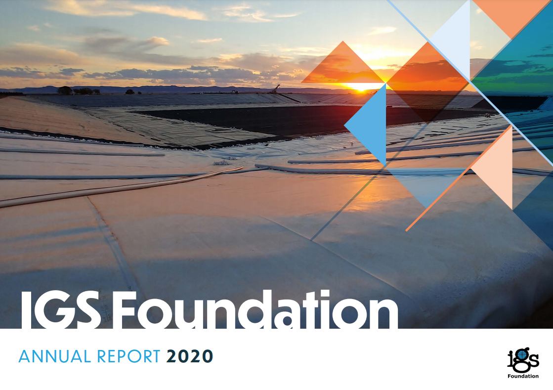 IGS Foundation Annual Report Out Now | IGS